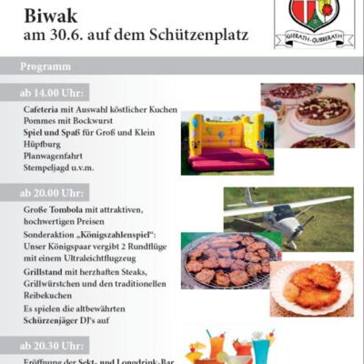 Festplakat Biwak 2012