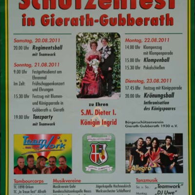 Festplakat Kirmes 2011