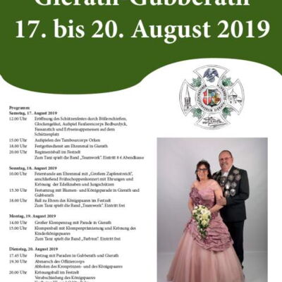 Festplakat Kirmes 2019