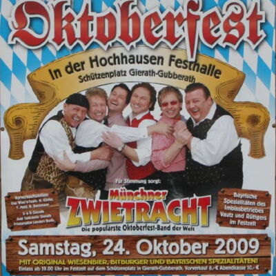 Festplakat Oktoberfest 2009