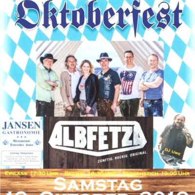 Festplakat Oktoberfest 2019