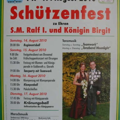 Festplakat Kirmes 2010