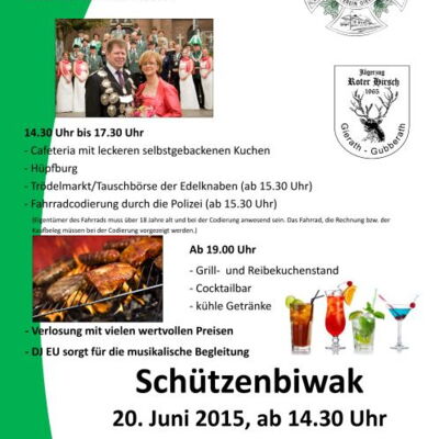 Festplakat Biwak 2015